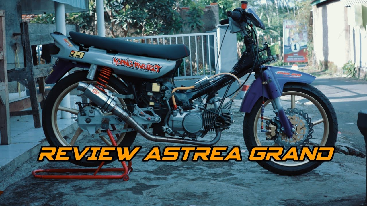 REVIEW ASTREA GRAND ROADRACE 130CC YouTube