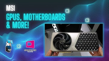 MSI at Computex 2025: RTX 5080 Expert, Concept GPUs, & More!