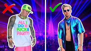 3 Easy Summer Outfits Women LOVE at Festivals (Men’s EDM Festival & Rave Lookbook)