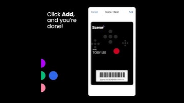 How to Add Your Scene+ Card to Your Apple Wallet