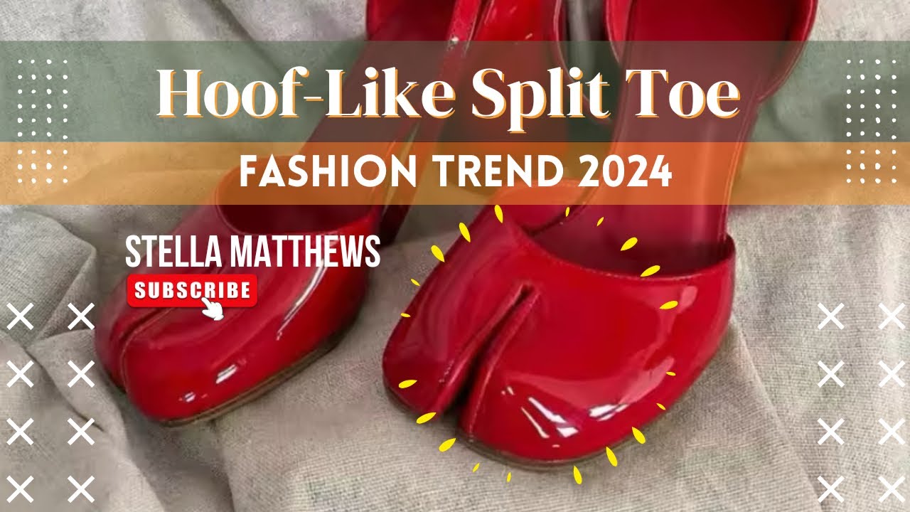 Are Hoof-Like Split Toe Shoes the Next Fashion Statement or a Style Faux Pas?