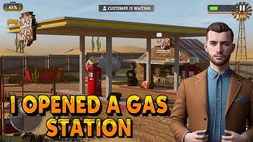 l Opend a Gas Station // Junkyard Gas Station Gameplay part 1