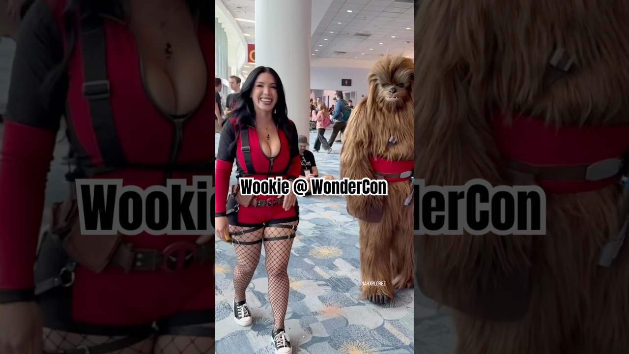 Spotted a Wookie at WonderCon! #viralshort #foryou #starwars #deadpool
