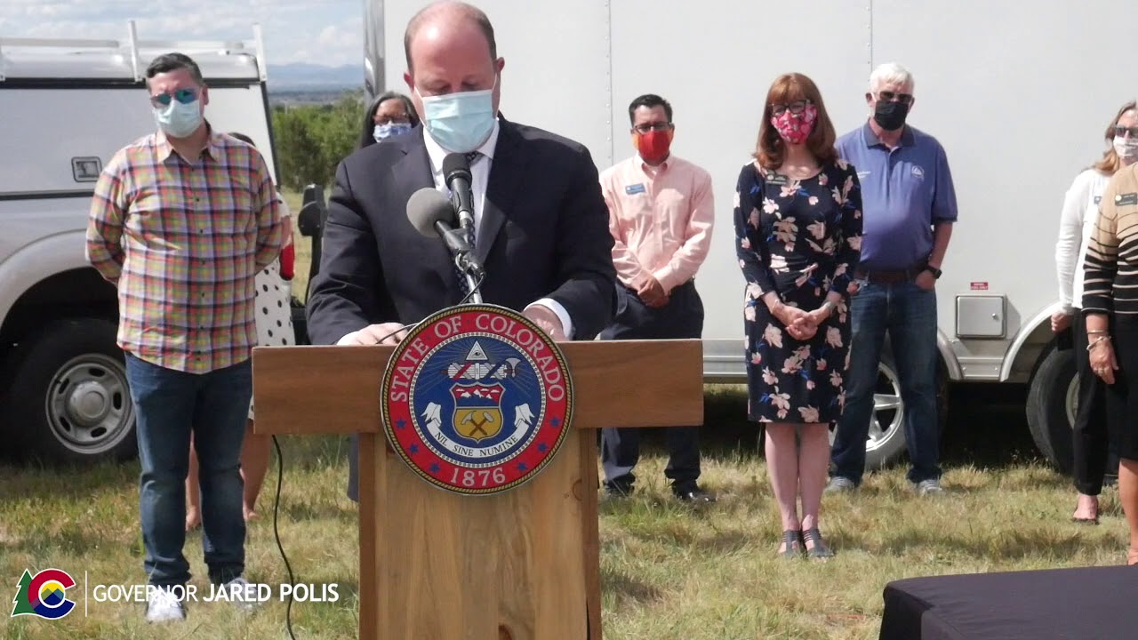 Governor Polis Signs Several Bills Into Law in Broomfield - YouTube