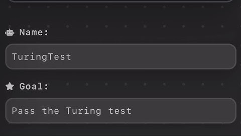I told AgentGPT to pass the Turing test. THIS is what happened