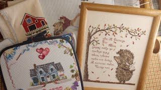 картинка: 15. Итоги сентября. Часть 2 #flosstube #вышивкакрестом #knitting 