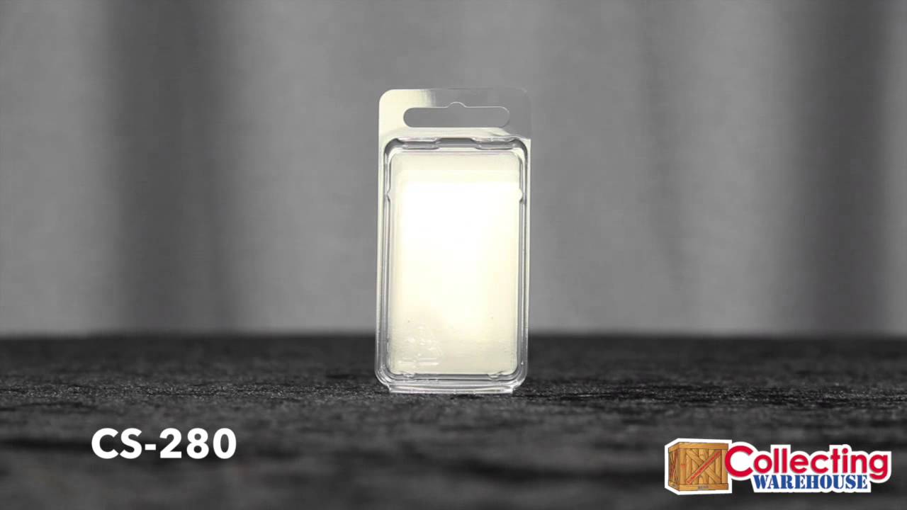 Clear plastic clamshell storage case - YouTube