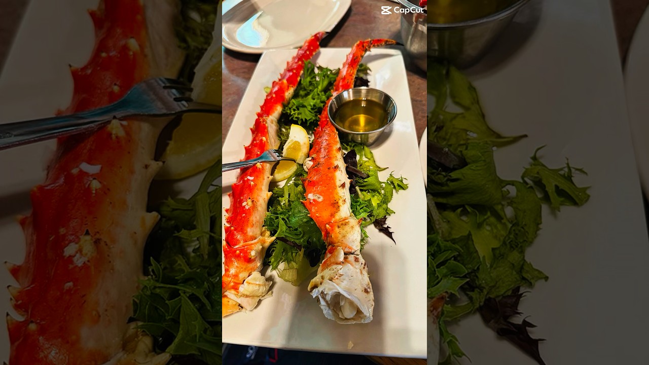 What we ate on our Alaska cruise! 🦀 | Royal Princess Cruise Food & Alaska Eats