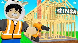 KENDİ PAHALI EVİMİ YAPIYORUM! | Roblox House Construction Tycoon