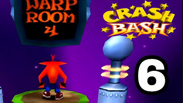 PS1| Crash Bash HD w/ Cheats (2000) Except Crash Only Has To Win ONCE -  Warp 4 (Part 6)