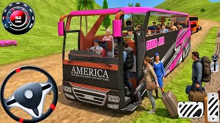 新作オフロードバスシミュレーター運転 - 狭路バス運転ゲーム - バスゲーム Androidゲームプレイ screenshot 5