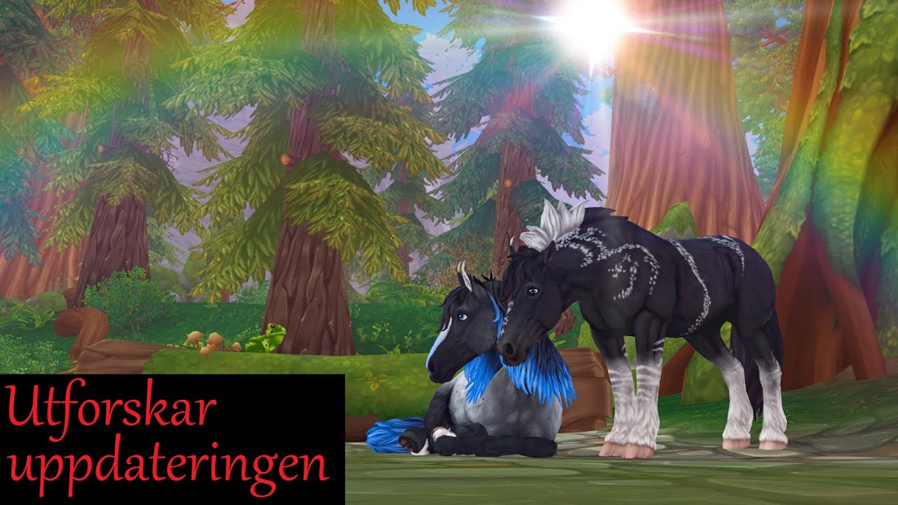 Utforskar uppdateringen #26 - med Inge - Guillermos Haj-tävling i Redwood Point - Star Stable Online