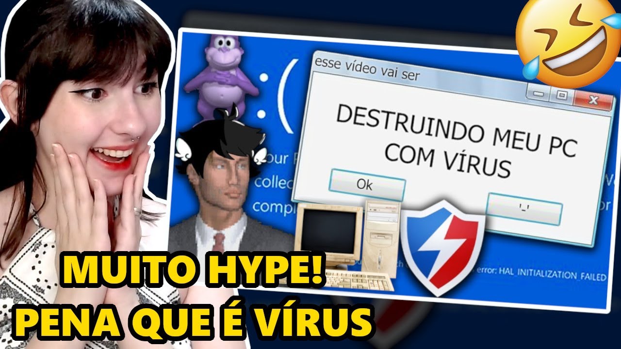 INSTALANDO VÍRUS NO MEU COMPUTADOR (React Saiko)