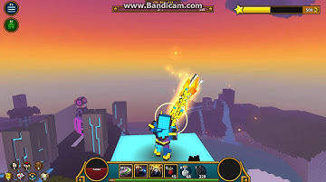 Trove hitting with a bow and the amazing Shooting Sword BUGS