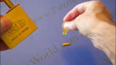 The Danlock B Trick Lock is FUN -  NOT A SPOILER...sorry !