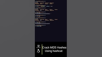 #Crack MD5 Hashes Using Hashcat #Kali Linux #Shorts
