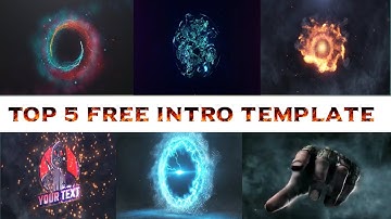 Top #5 3D Particle Intro Template No Text Free Download 2020