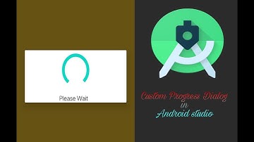 Custom Progress Dialog|Android studio#tech_free