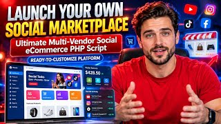 Ultimate social Multi-vendor e-commerce phpscript #phpscript 