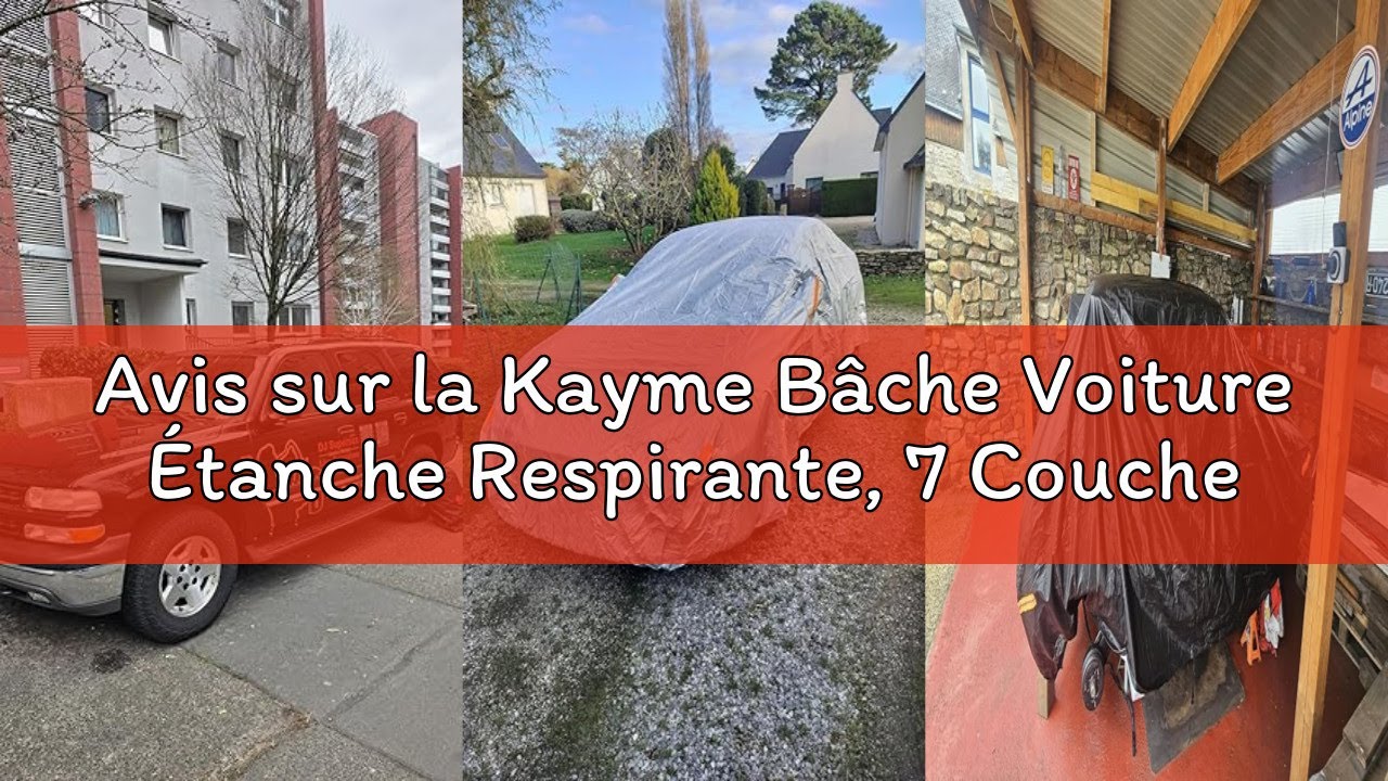 Kayme Bâche Voiture 7 Couches Étanche Respirante – BMW 2 Series Sedan 2014-2021 – Protection Totale Pluie Soleil Neige