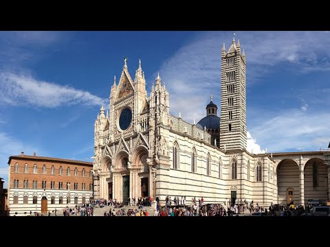 Бейне: Сиена соборы (Duomo di Siena) сипаттамасы мен суреттері - Италия: Сиена