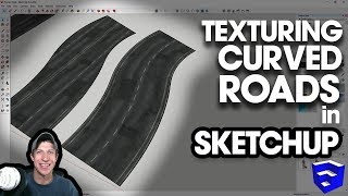 sketchup road texturing curved eneroth editing tutorials read thesketchupessentials