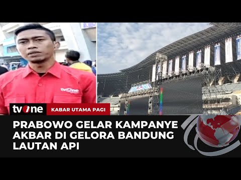 Prabowo-Gibran Lakukan Kampanye Terbuka di Bandung | Kabar Utama Pagi tvOne