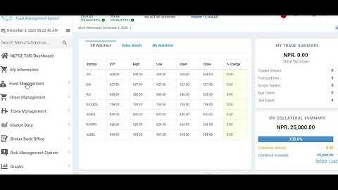 Make Payment request to stock broker| TMS sell information.