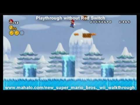 New Super Mario Bros. Wii Walkthrough - World 3-4
