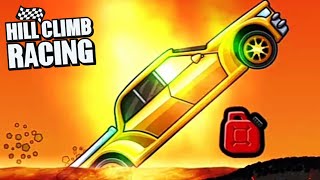 Hill Climb Racing Luxury Car On Volcano 2365M