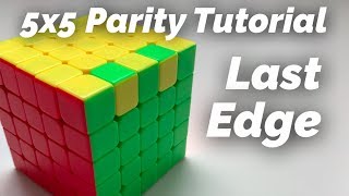 5x5 Edge Parity Tutorial **Updated**