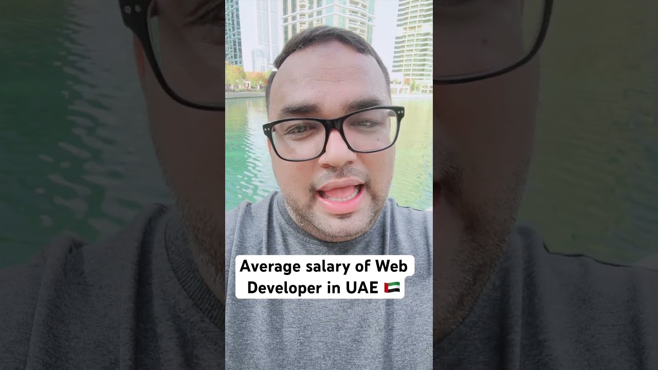 Average salary of web developer in UAE #uae #webdeveloper #salary