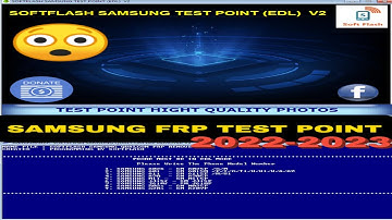 Samsung QUALCOM FRP REMOVER M20,j6+,j4+,A01,A11,M11,A02S,A70 Test point (EDL)