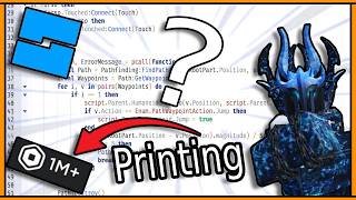 Beginner's Roblox Scripting Tutorial #1   Printing