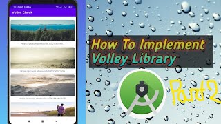 How to Implement Volley Library in Android Studio  in bangla| VolleyLibrary ||2021