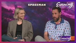 Adam Sandler and Carey Mulligan became fast friends on set of 'Spaceman'