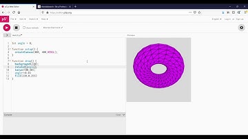 p5 Web Editor  -  p5.js Tutorial for Coding Master