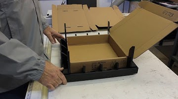 How to Quickly & Easily Fold, Assemble, & Erect a Corrugated Cardboard Mailer Shipping Box