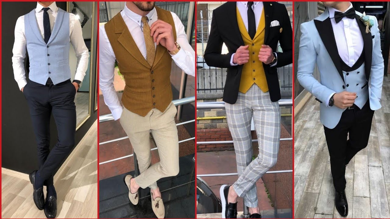 Latest Waistcoat Dressing for mens, boys Office Wear Boys Office