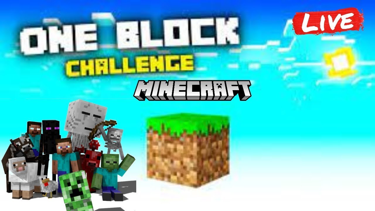 Let's Play ONEBLOCK IN MINECRAFT #oneblock #minecraft - YouTube