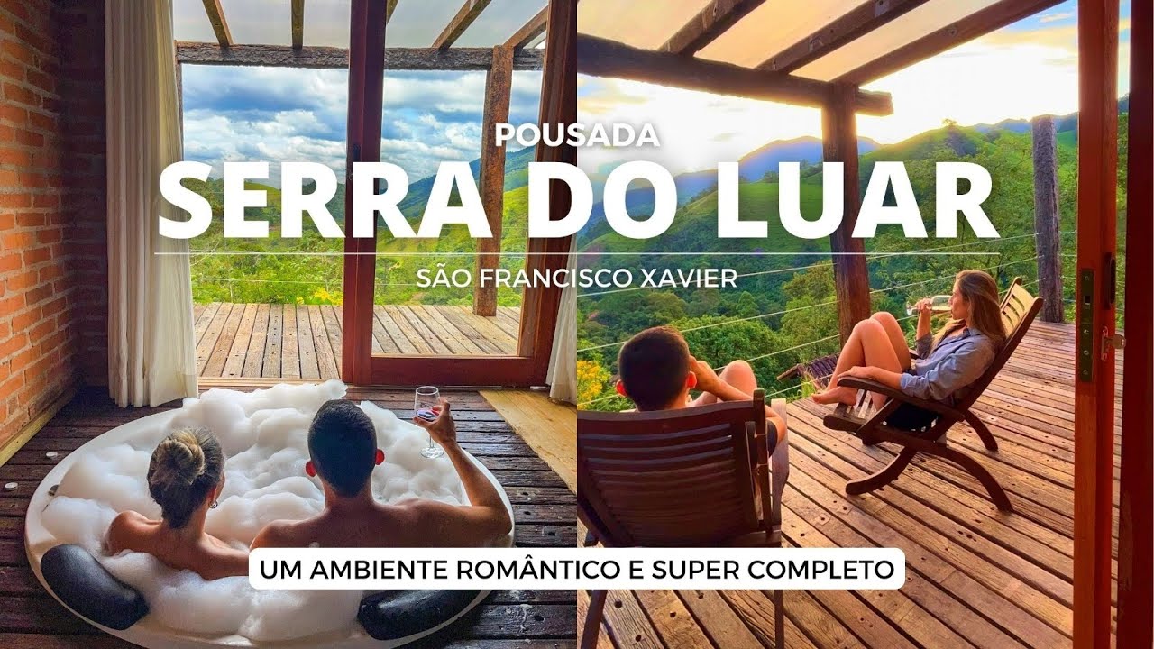 Pousada romântica com vista para as montanhas em São Francisco Xavier - SP