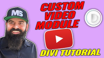 Customize Divi Video Module with Divi Theme Tutorial