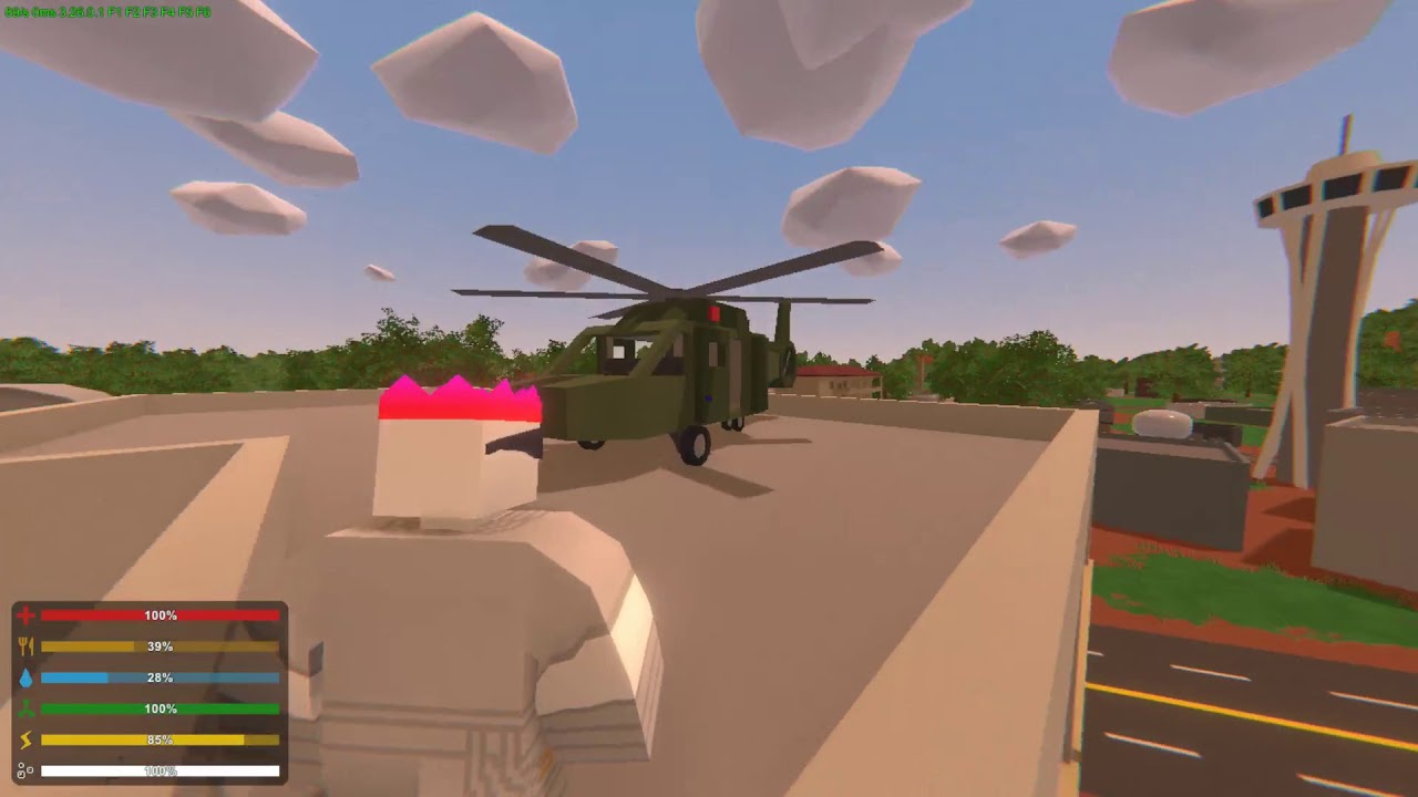 Unturned hang glider lerytrak