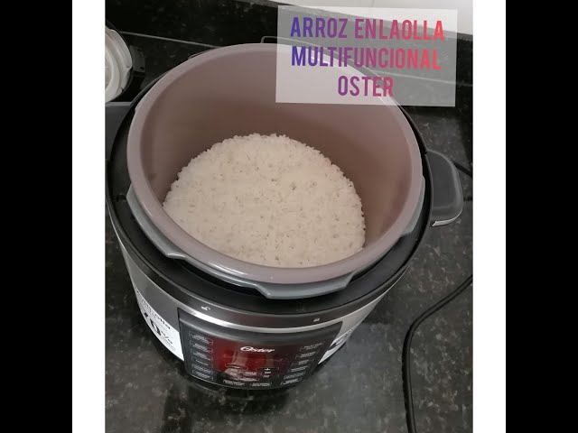 Cómo usar olla arrocera Oster para cocinar el mejor arroz?