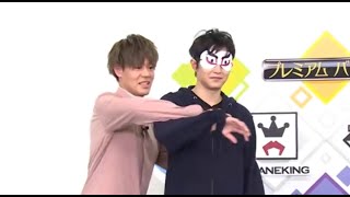 [ENG] Kamio, Osaka, Suzumura blindfold relay game