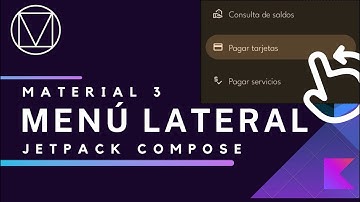 Menú Lateral en Material 3 y Jetpack Compose