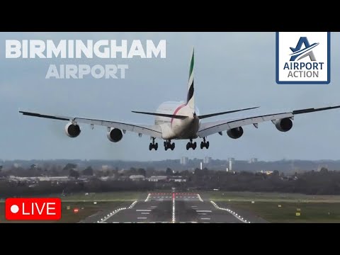 Birmingham Airport Action Live ✈️ Sunday 27th July 2025