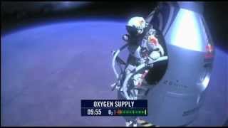 Felix Baumgartner Red Bull Stratos (M83 - Outro) 14/10/2012