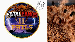 Fatal Fangs II |Feeding Fails| @TarantulaswithShanti