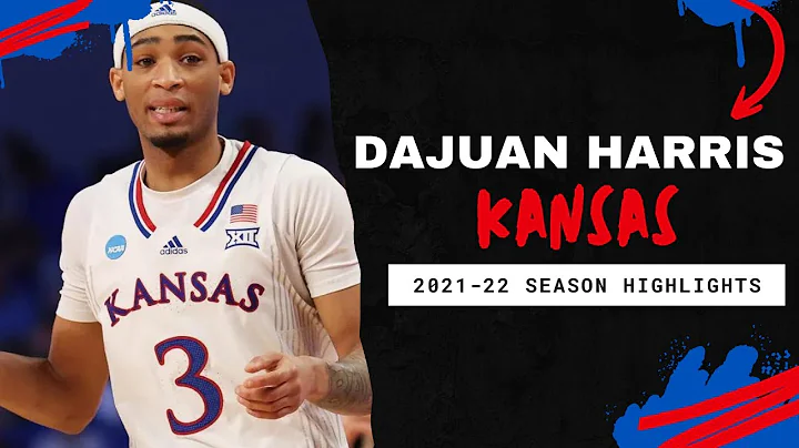Dajuan Harris 2021-22 Kansas Jayhawks Highlights